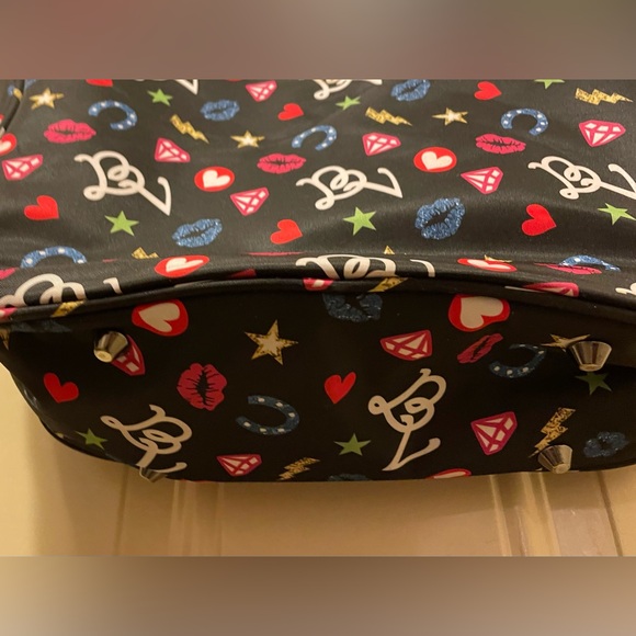 Betseyville by Betsey Johnson Large Padded Initial Tote - Picture 8 of 11